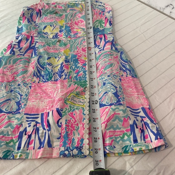 Lilly Pulitzer Jesse 00 Summer Remix Jesse Romper Skort Adjustable Straps Cotton - Picture 12 of 12